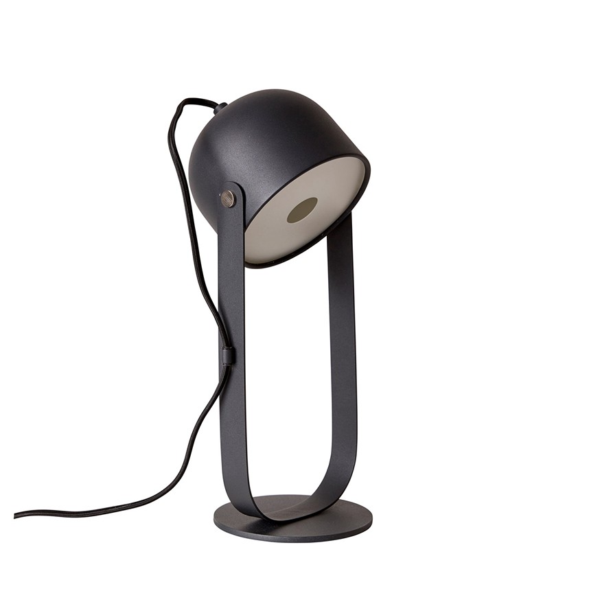 SVEJK Bordslampa Svart/nickel