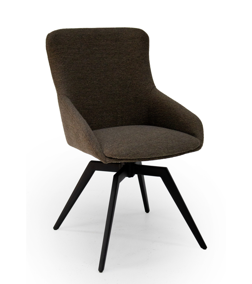 LIVO Stol Tyg Monza Brun