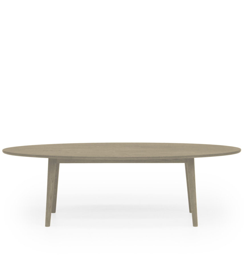 VINDEL Soffbord Massiv ek Vitoljad. 150x60.