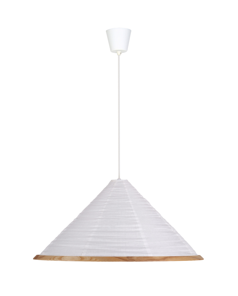SHIRO Taklampa Vit. Diam 60 cm.