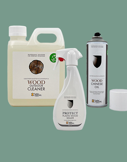 Skötselvårdsprodukter för utemöbler