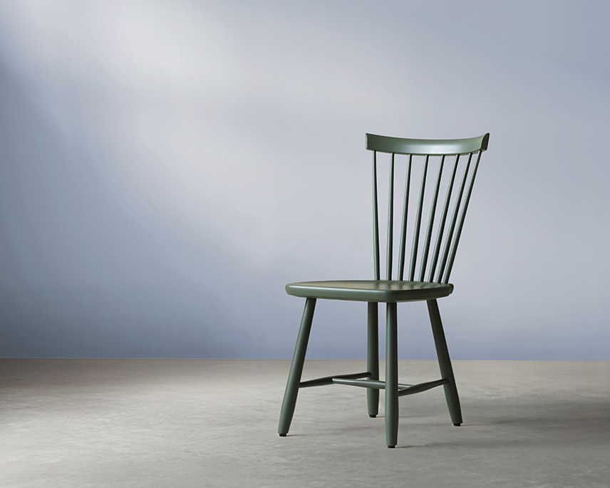 Lilla Åland pinnstol grön