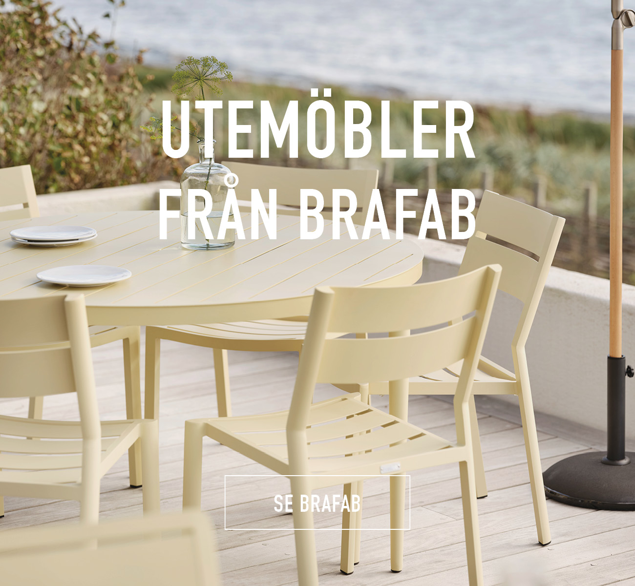 Utemöbler från Brafab