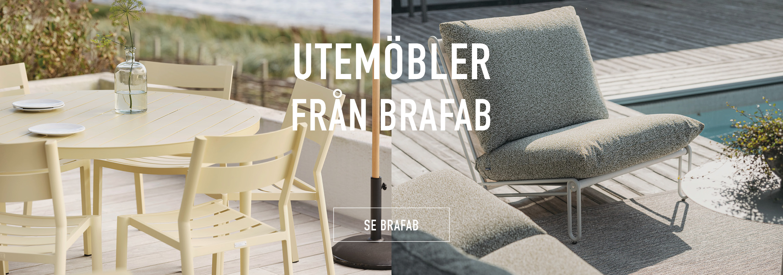 Utemöbler från Brafab