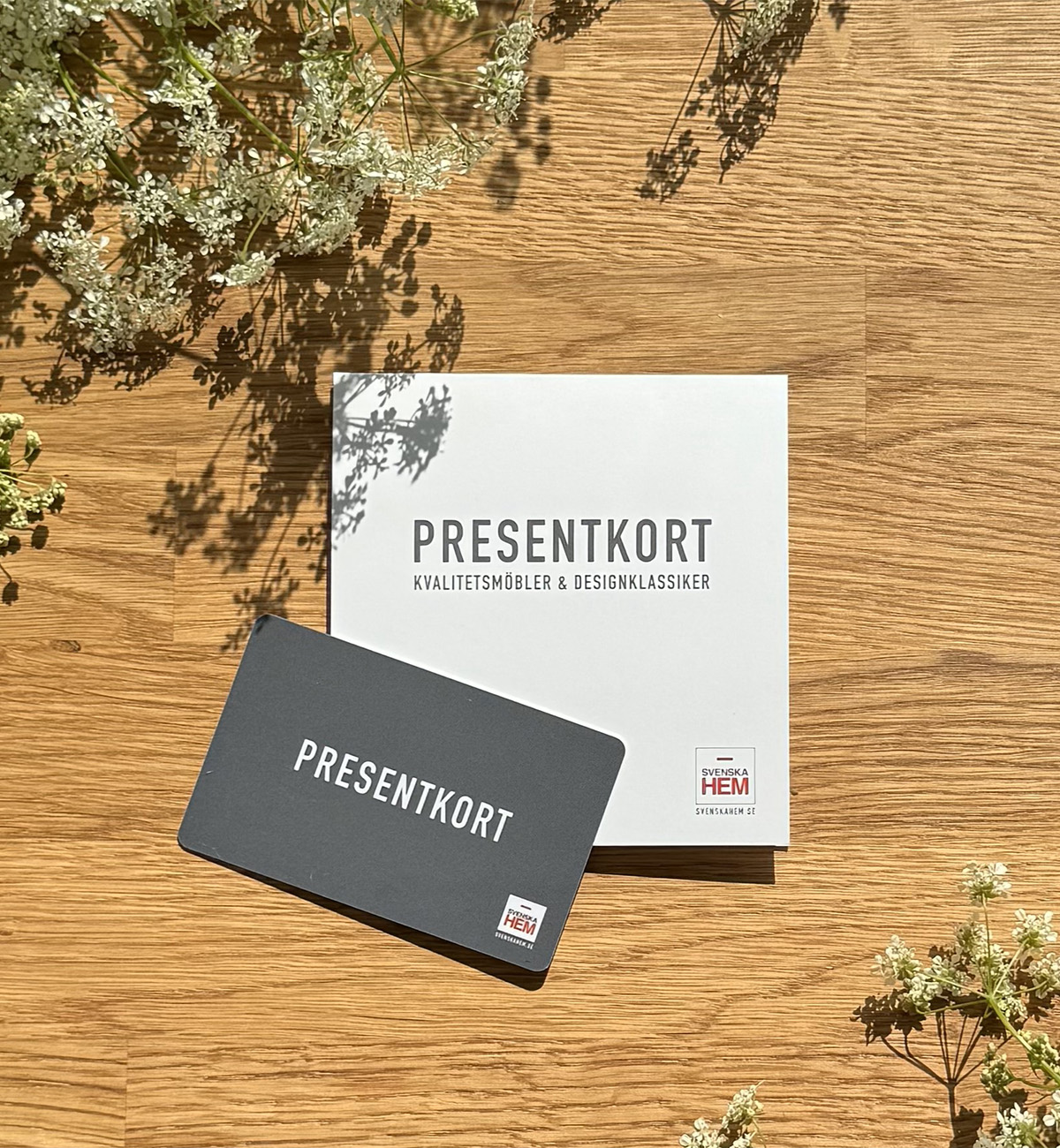 Presentkort på Svenska Hem