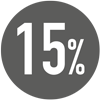 15%