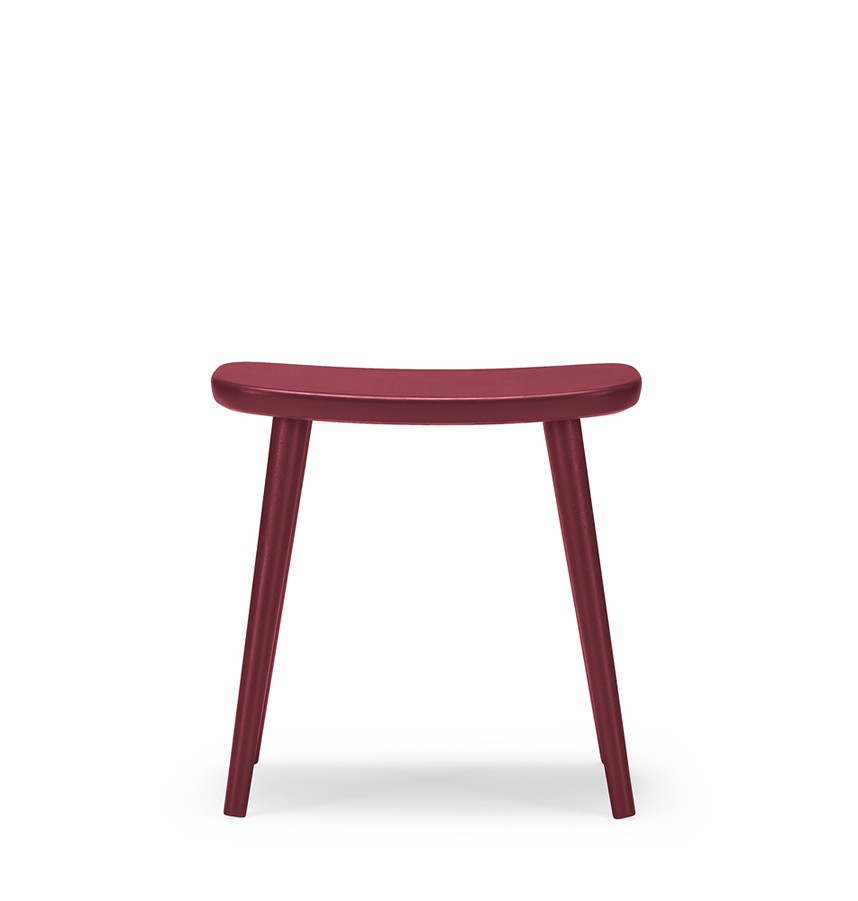 PALLE Pall Massiv Björk Lingon Lackad