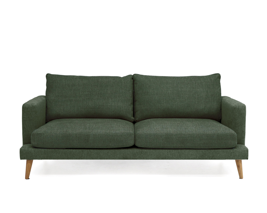 VILMA Soffa 3-sits Tyg Dolomite Myrtle. Ek vitoljad.