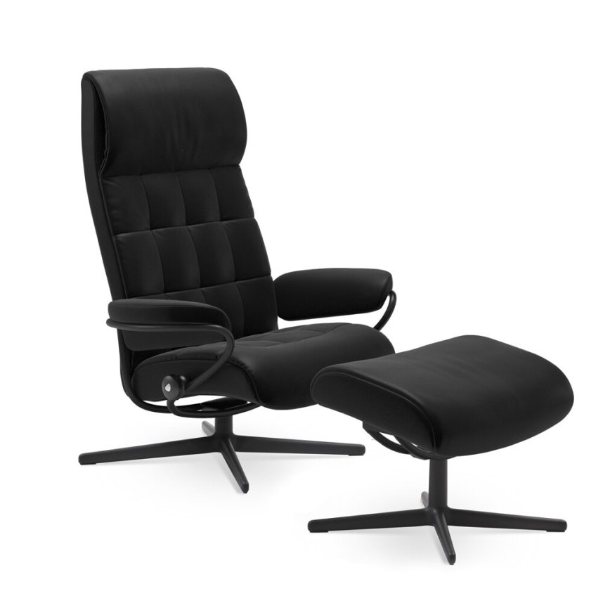 Läder Batick Black