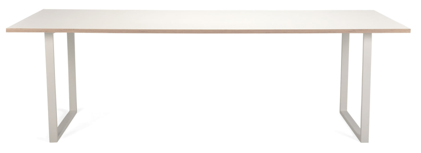 VITO Matbord Laminat Vit 240 cm