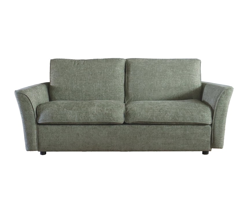 CELINE Bäddsoffa 2,5-sits Tyg Milan Grön