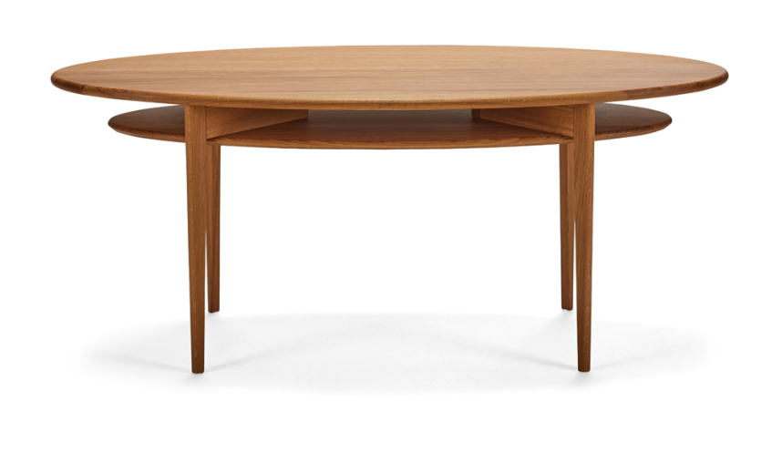 DISA Soffbord Massiv ek Oljad 120 cm
