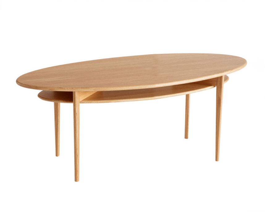 DISA Soffbord Massiv ek Lackad 120 cm