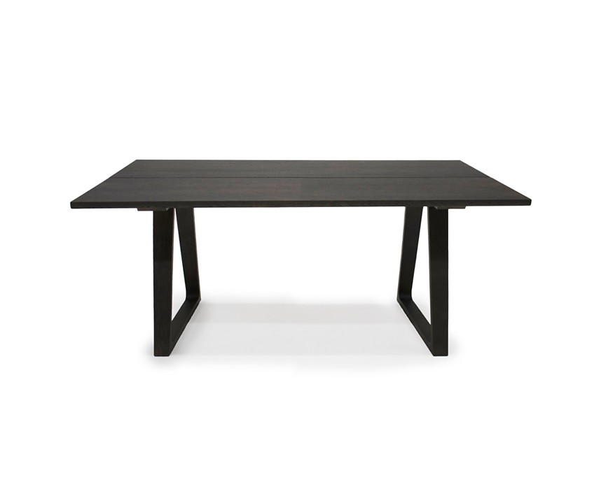 VEN Matbord Ekfanér Brunbetsad 190 cm
