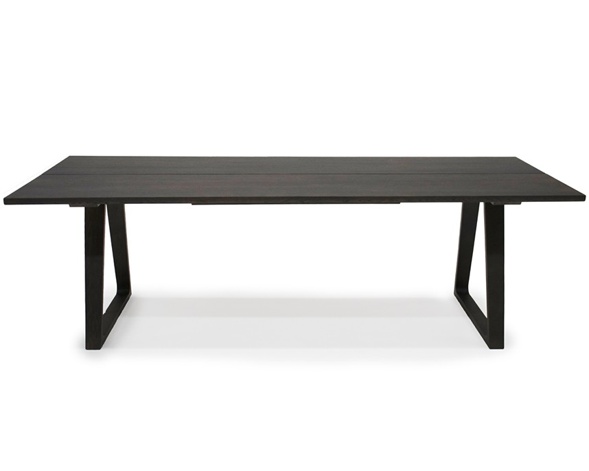 VEN Matbord Ekfanér Brunbetsad 240 cm