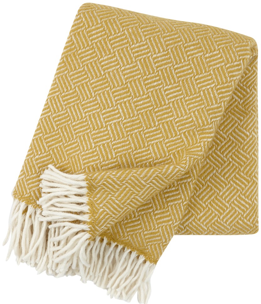 SAMBA Pläd Yellow