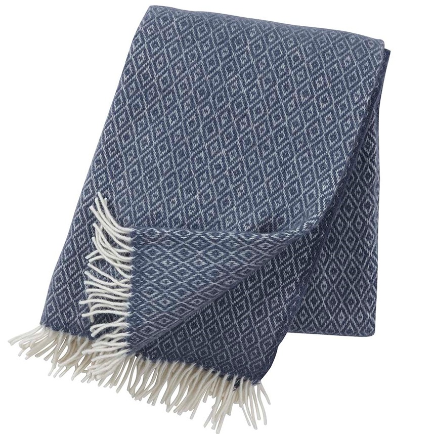 STELLA Pläd Smokey blue