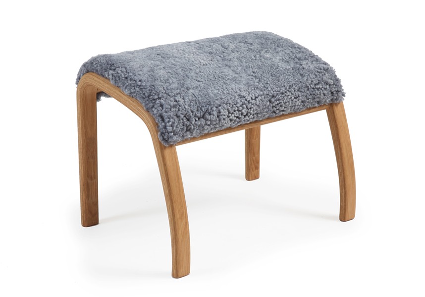 GAZELL Pall Fårskinn Graphite