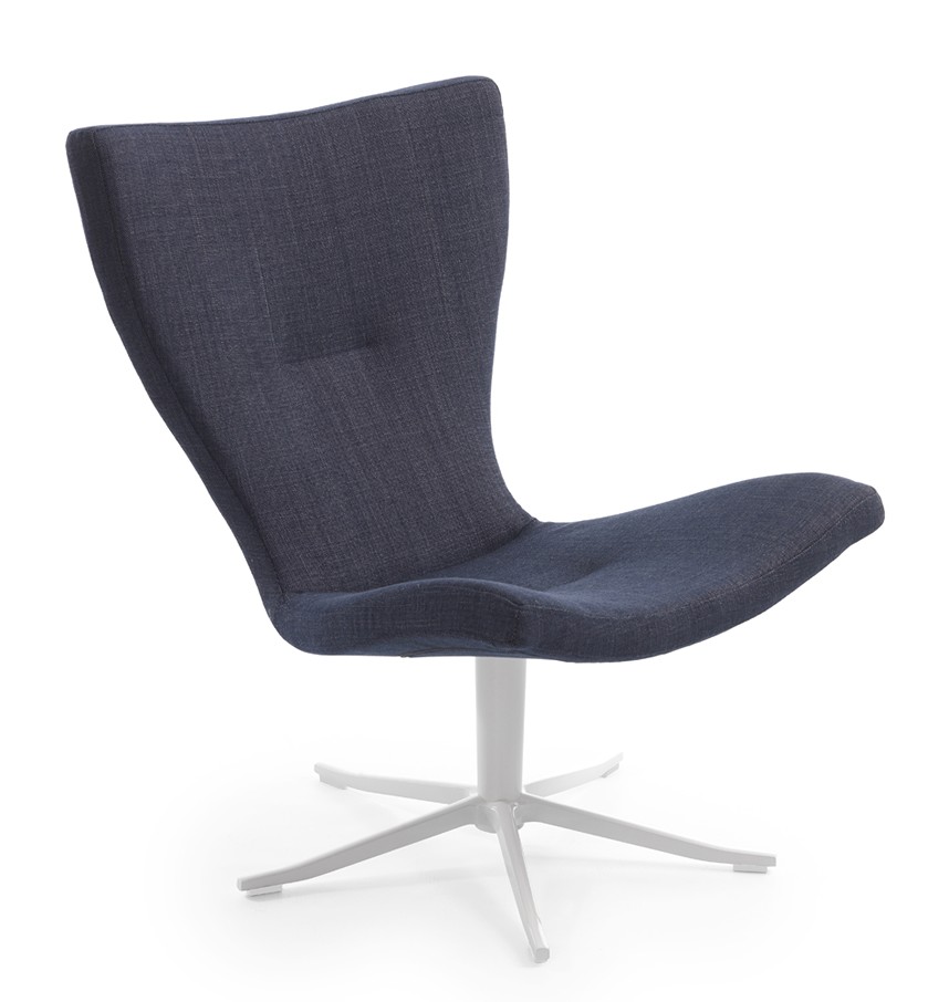 Tyg Matiss Dark Blue