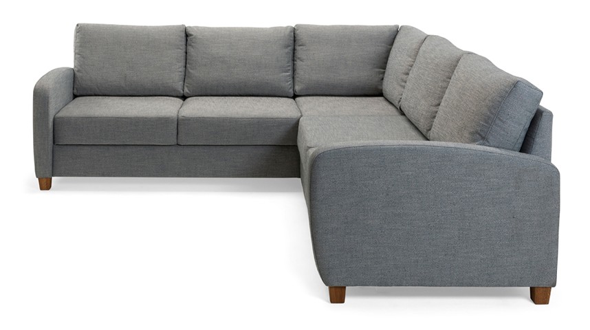 SELECT Hörnbäddsoffa Tyg Flamingo Blå