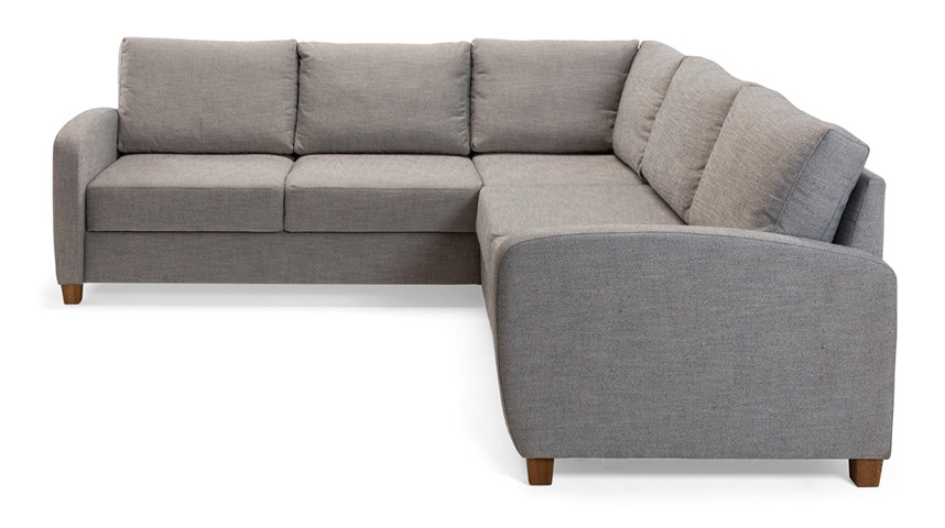 SELECT Hörnbäddsoffa Tyg Flamingo Silver