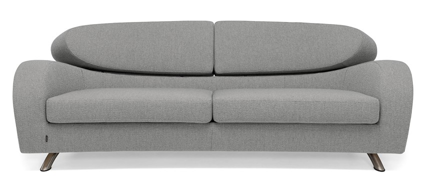 STREAM Soffa 3-sits Tyg Mosso Silver