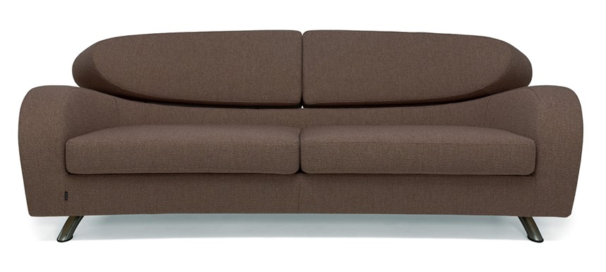 STREAM Soffa 3-sits Tyg Mosso Brun