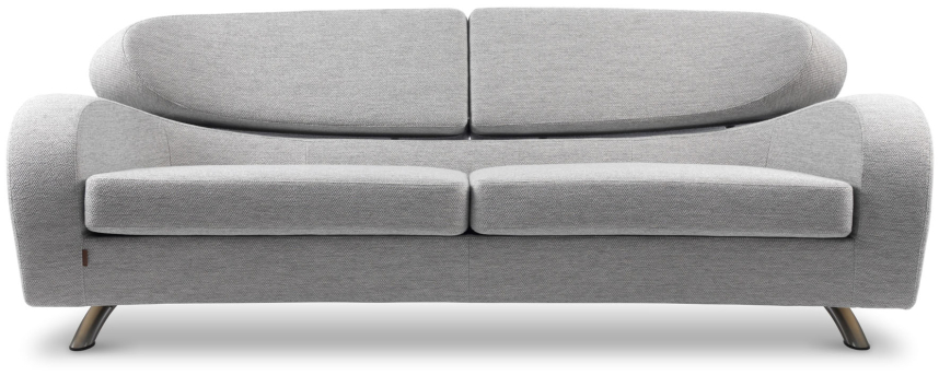 STREAM Soffa 3-sits Tyg Taffie Silver