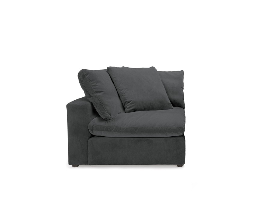 SKY Hörn Tyg Wave Dark Grey