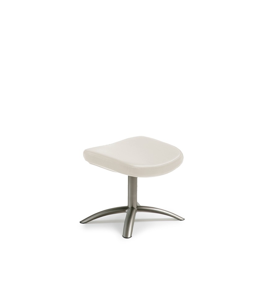 JOY Pall Läder Naturelle White