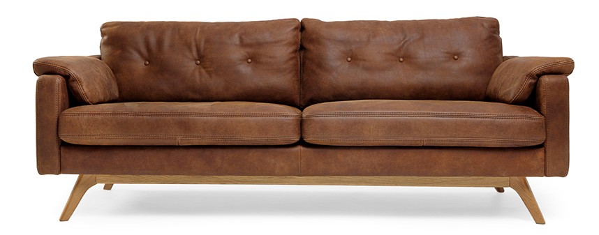 EPOK Soffa 3-sits Läder Tribe