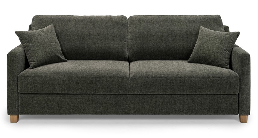 JOHANNA Bäddsoffa 3-sits Tyg Titanum Green