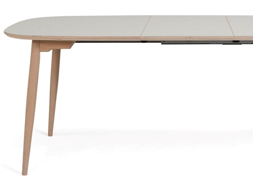 TIMELESS Iläggsskiva Laminat Grå, Naturkant 90 cm