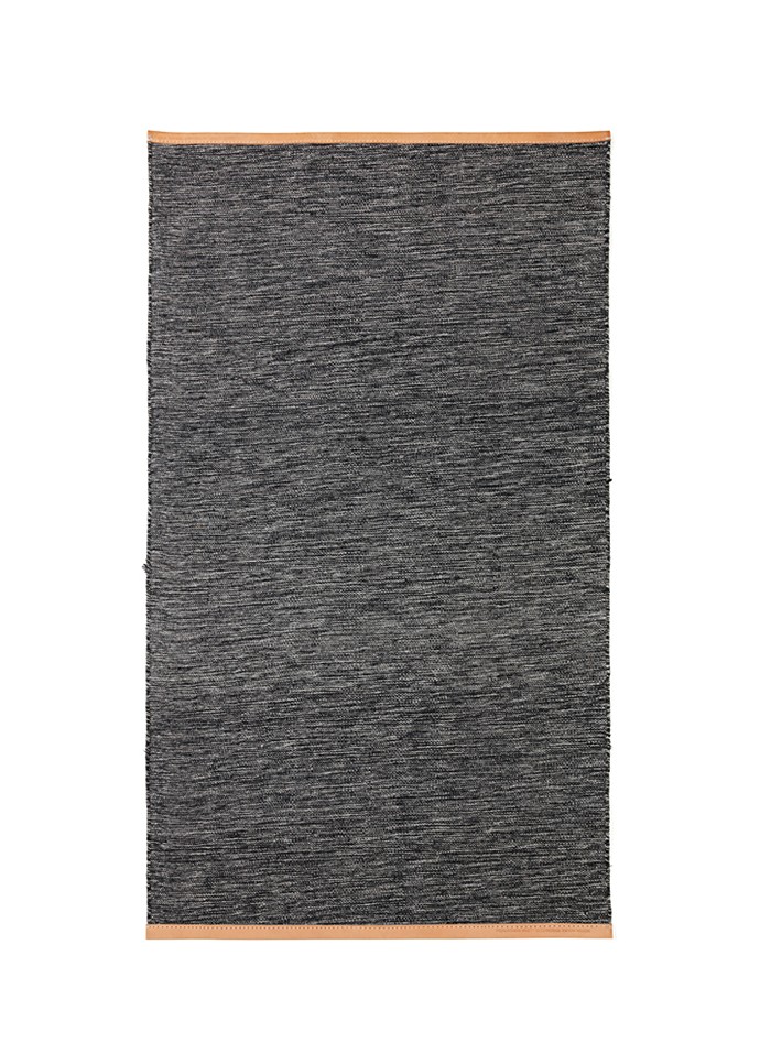 BJÖRK Matta 70x130 Mörkgrå