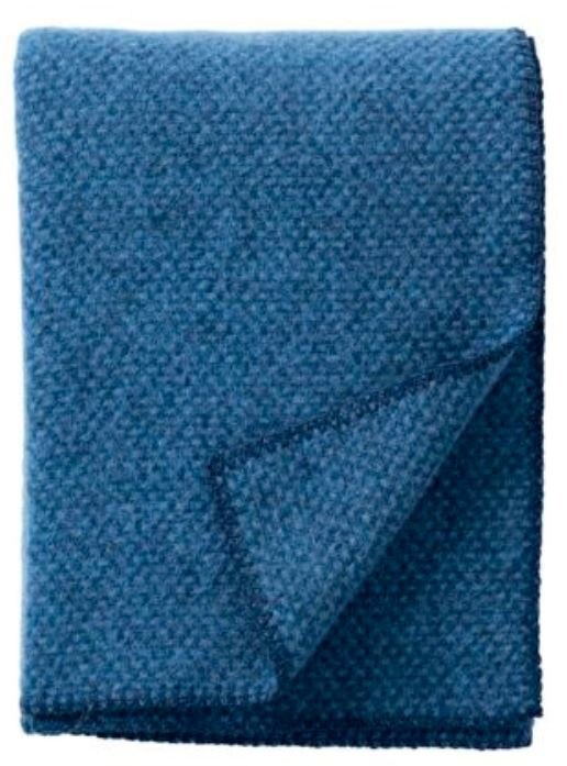 DOMINO Pläd Sea blue