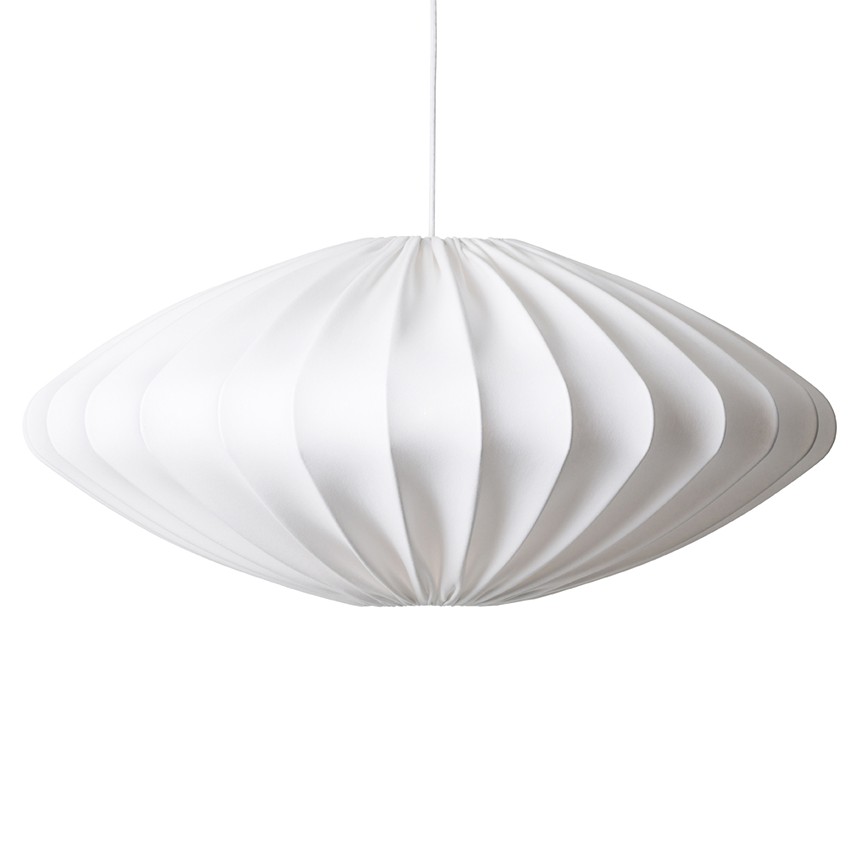 ELLIPSE Taklampa Jersey White. Ø 80 cm
