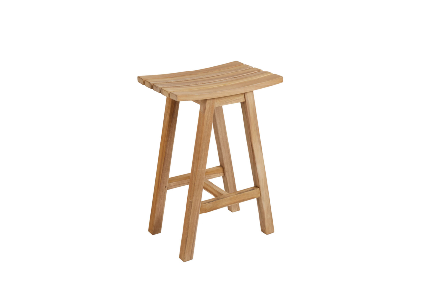 KEROS Utepall Barpall. Teak