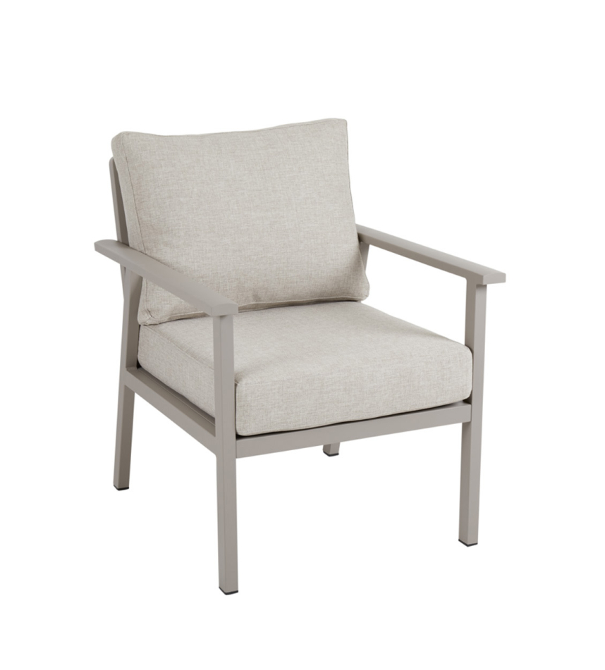 SAMVARO HIGH Utefåtölj Khaki Sand