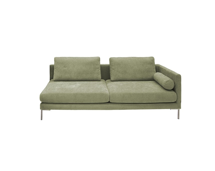 ZIGMA Soffa 3-sits Tyg Next Grön