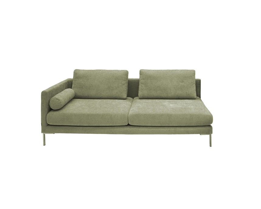 ZIGMA Soffa 3-sits Tyg Next Grön