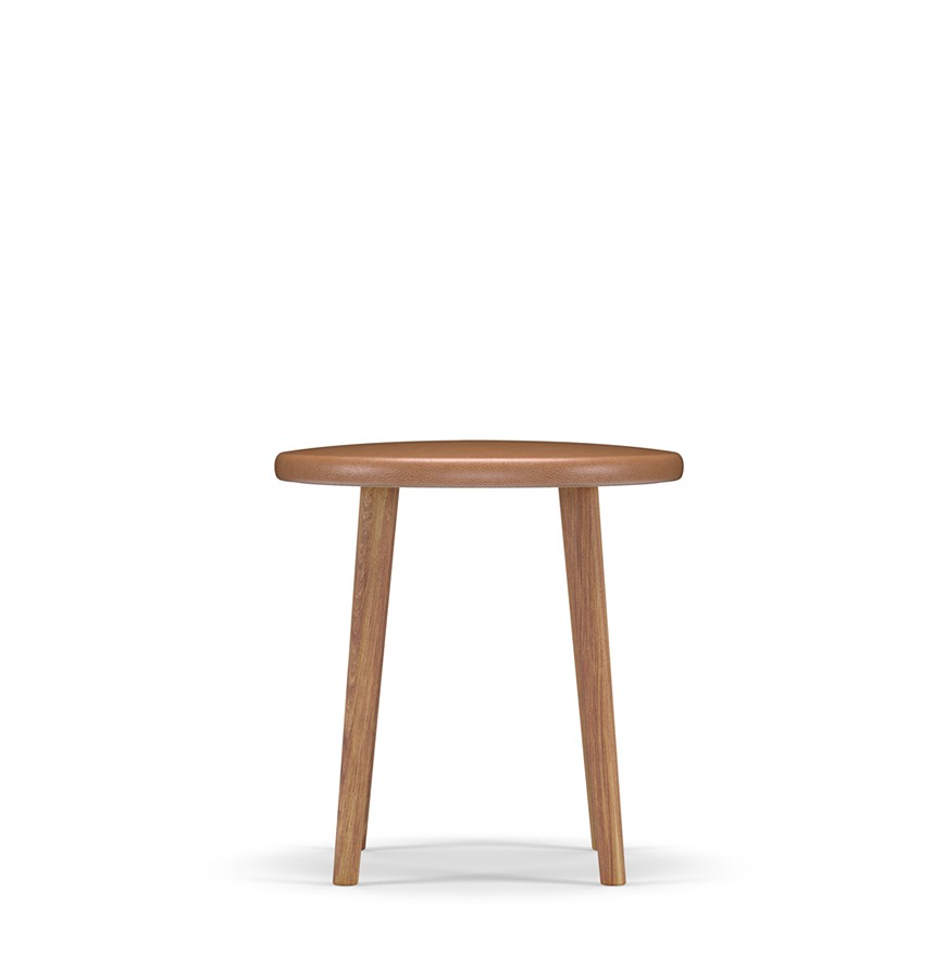 MISS BUTTON Pall Massiv Ek Naturell Olja. Elmotique Cognac