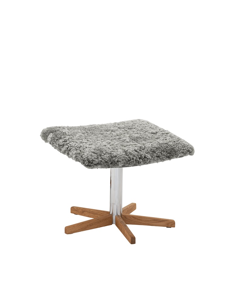 Fårskinn Skinnwille Grey