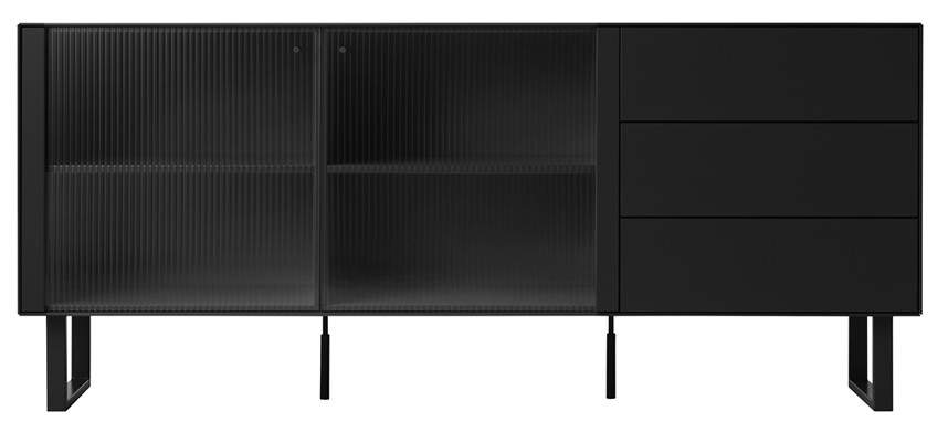 EDGE Sideboard Svartlackad