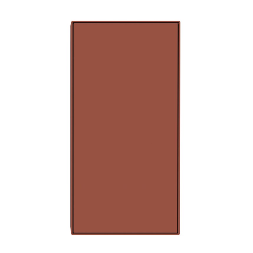 EDGE Skåp Ant red lackad