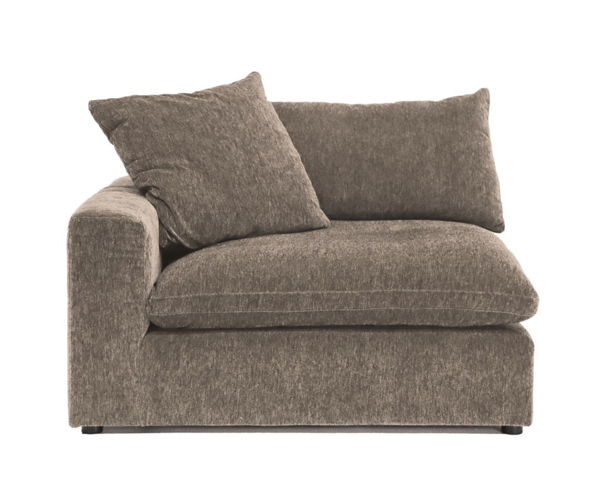 SKY Soffa 1,5-sits Tyg Nantes Light Brown
