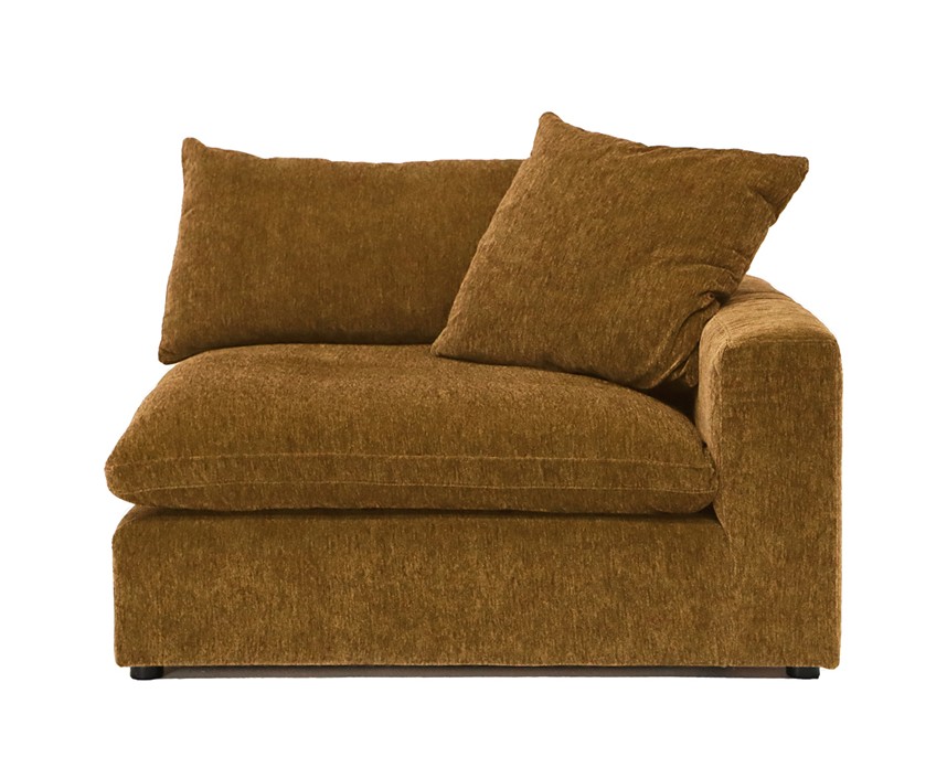 SKY Soffa 1,5-sits Tyg Nantes Yellow