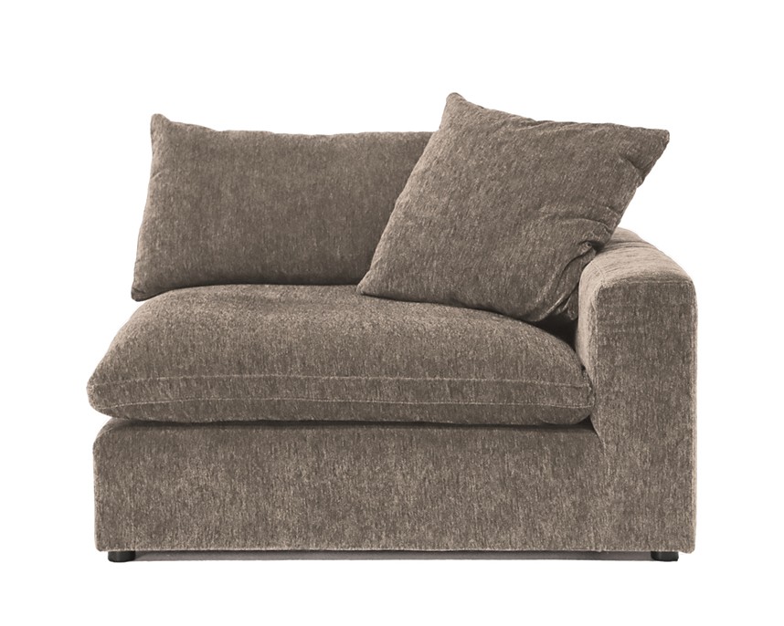 SKY Soffa 1,5-sits Tyg Nantes Light Brown