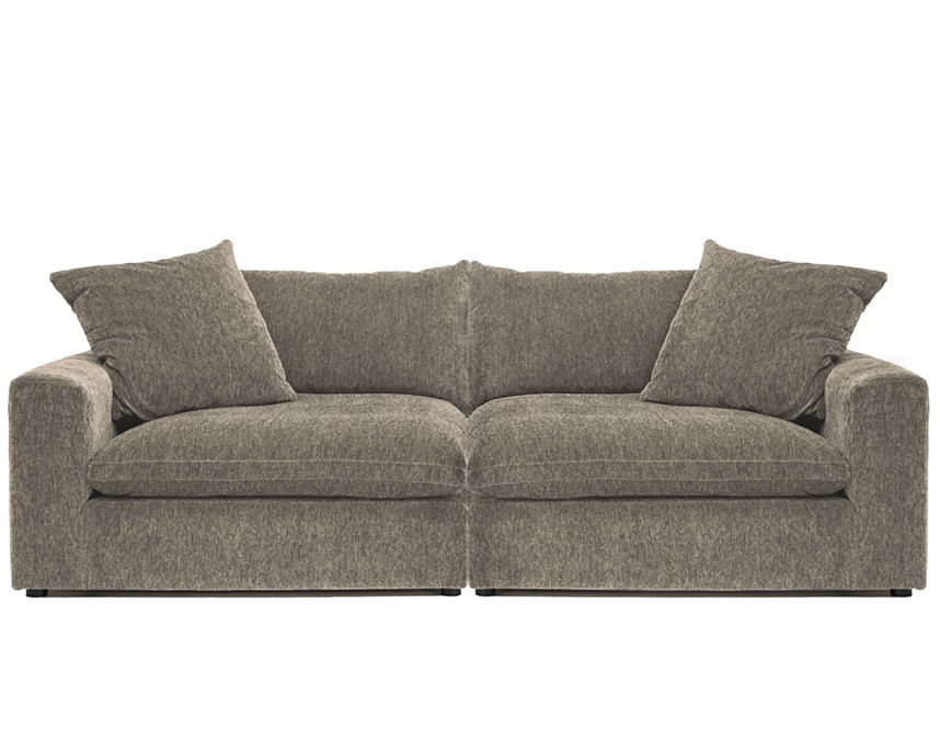 SKY Soffa 3-sits Tyg Nantes Light Brown