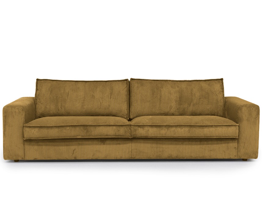 GRACE Soffa 3-sits Tyg Lincoln Camel