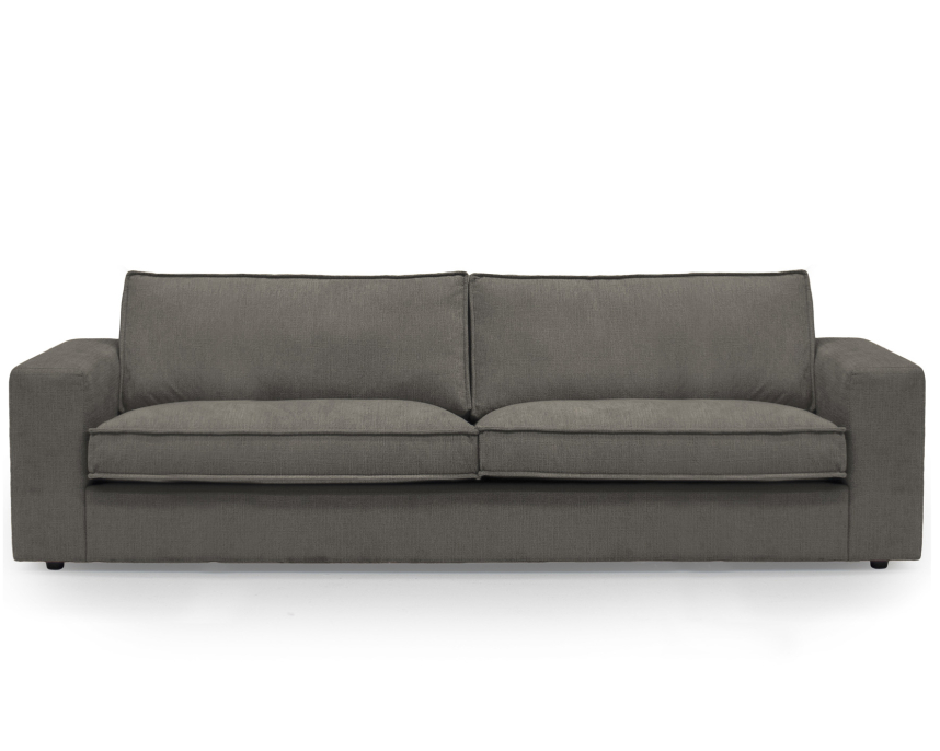 GRACE Soffa 3-sits Tyg Kansas Espresso